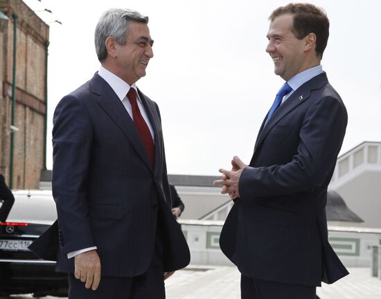 President Medvedev on working trip to Kazan