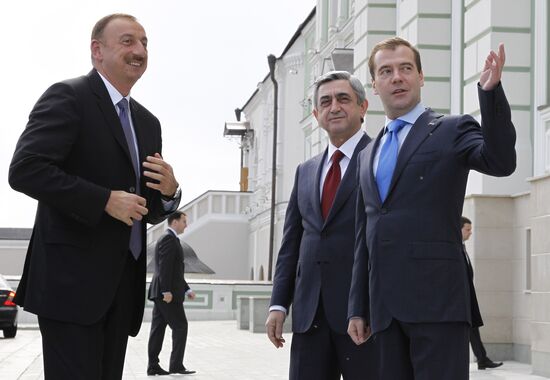 President Medvedev on working trip to Kazan