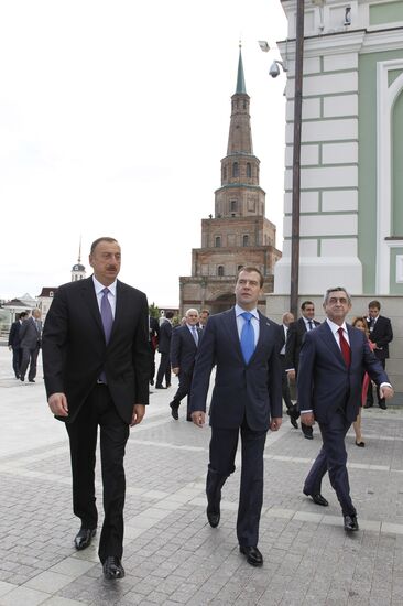 President Medvedev on working trip to Kazan
