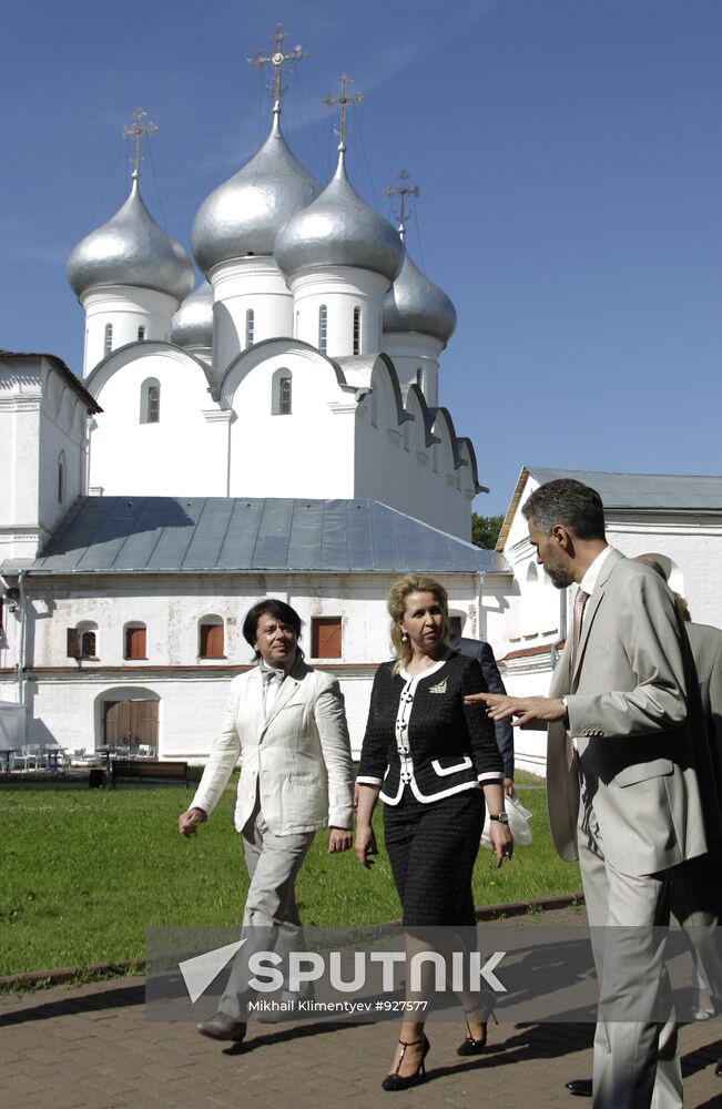 Svetlana Medvedev in Vologda