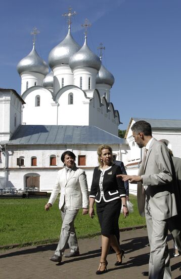 Svetlana Medvedev in Vologda