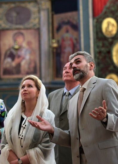 Svetlana Medvedev in Vologda