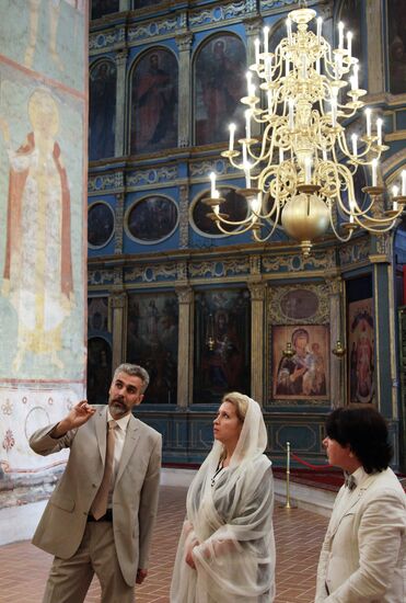 Svetlana Medvedev in Vologda