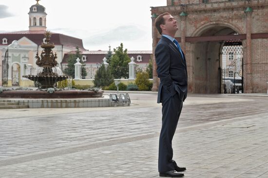 President Medvedev visits Kazan