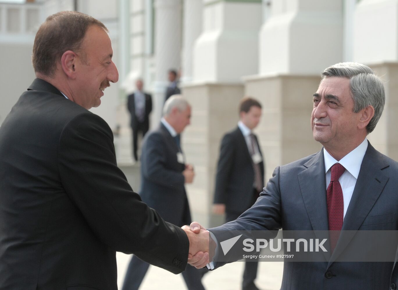 Ilham Aliyev, Serzh Sargsyan