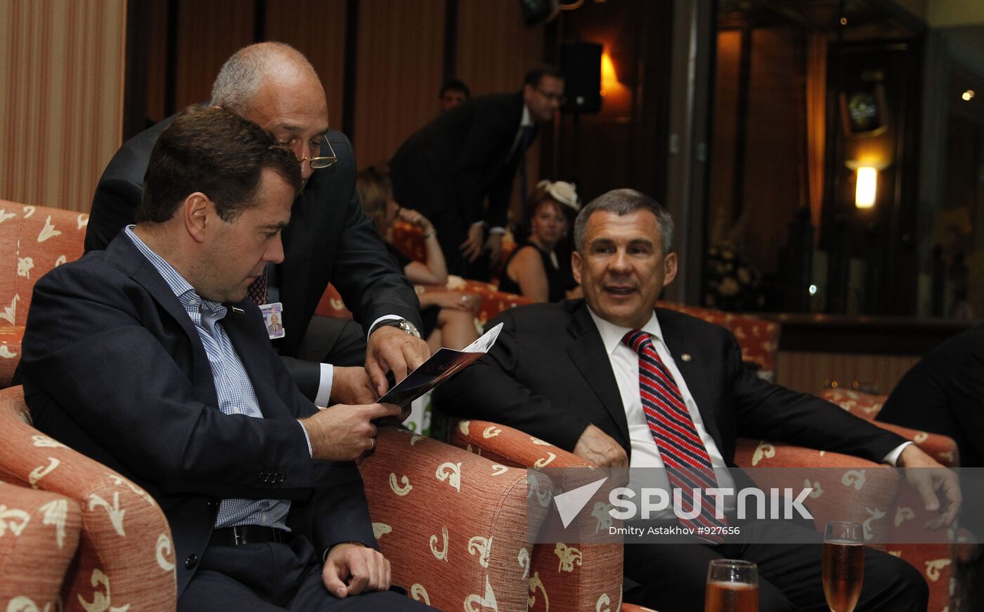Visit of Russian President Dmitry Medvedev to Kazan