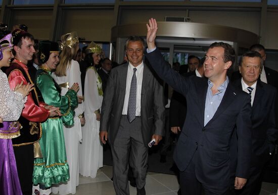 Visit of Russian President Dmitry Medvedev to Kazan
