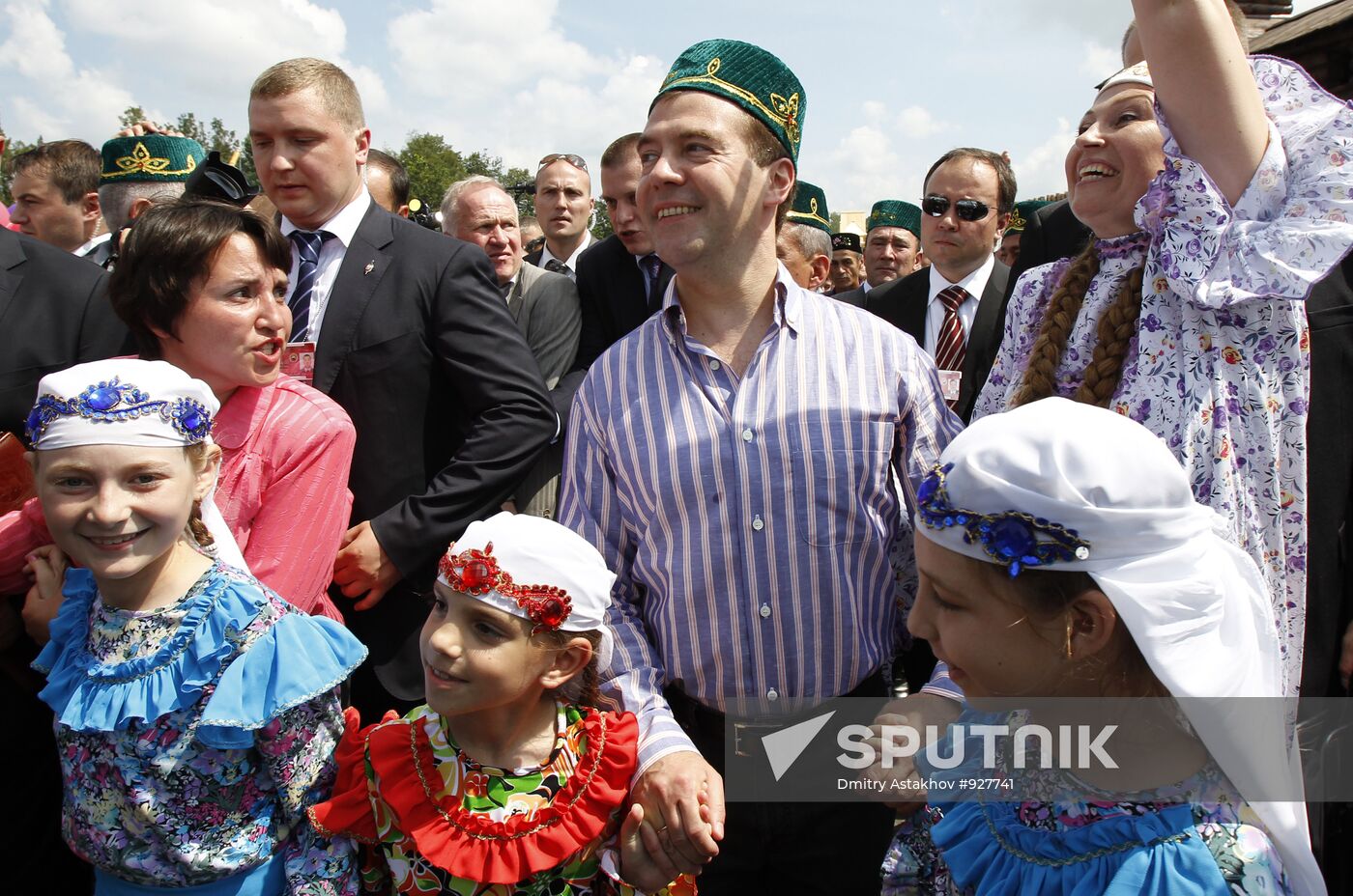 Russian President Dmitry Medvedev visits Kazan. Day 2