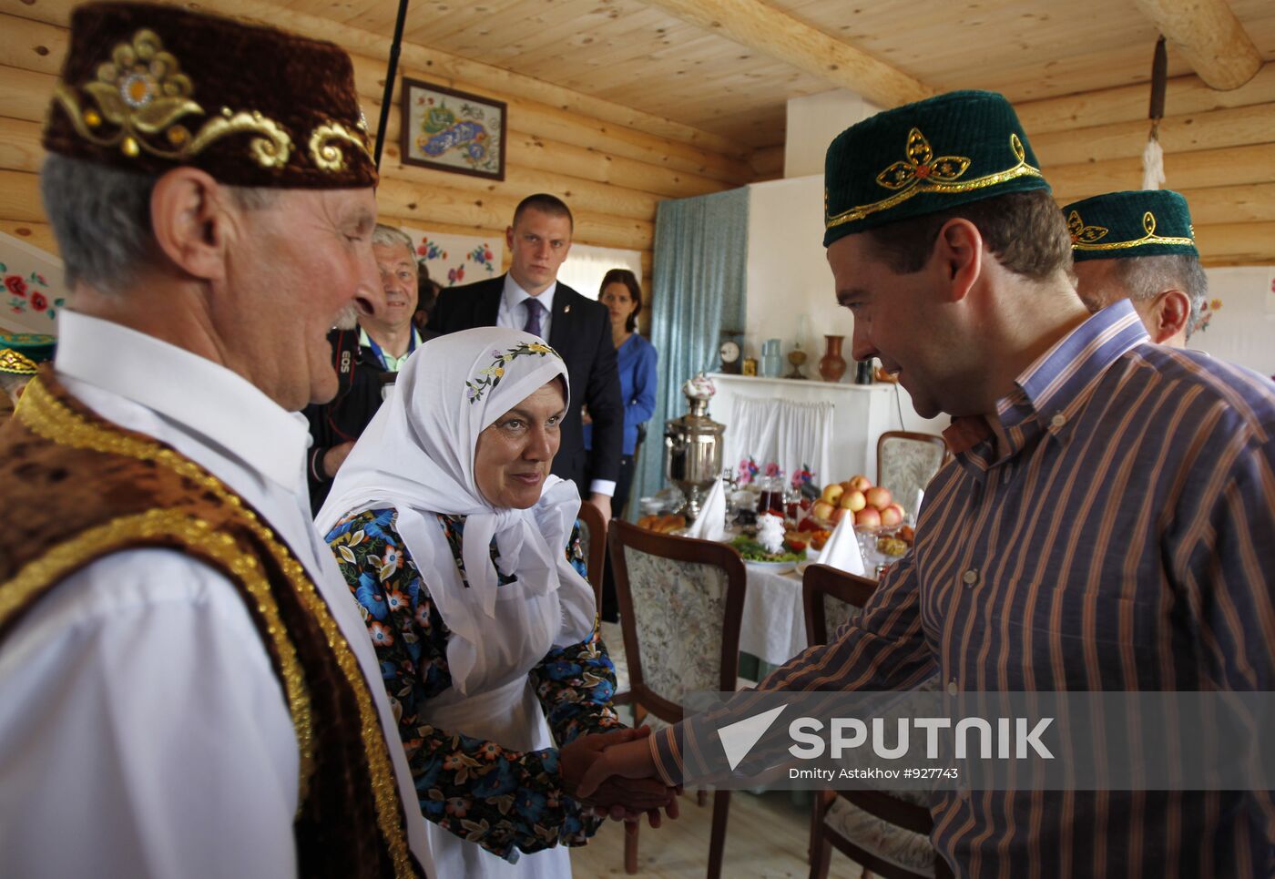 Russian President Dmitry Medvedev visits Kazan. Day 2