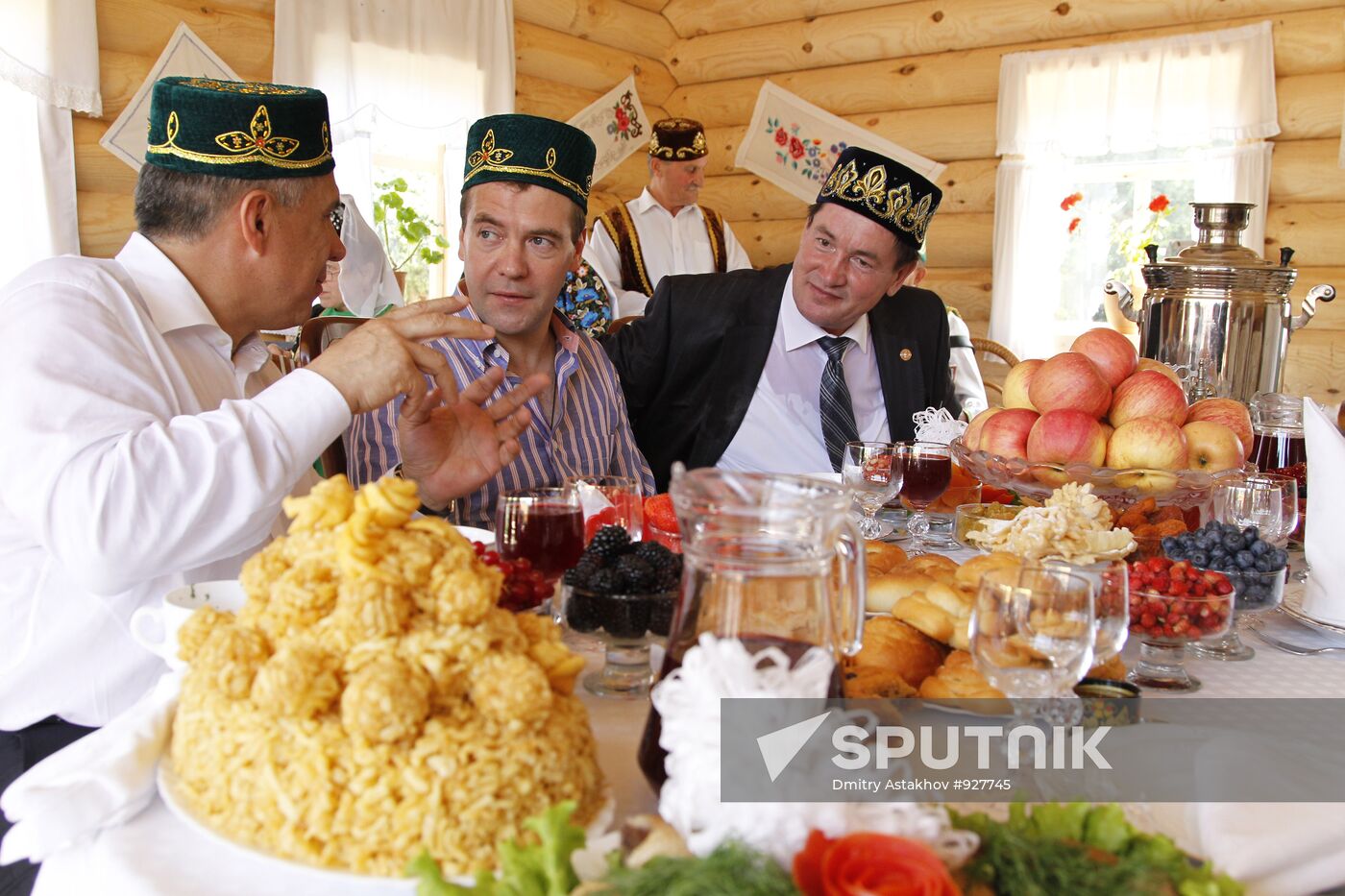 Russian President Dmitry Medvedev visits Kazan. Day 2
