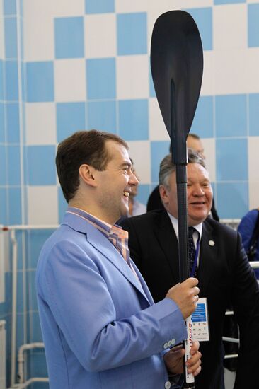 Russian President Dmitry Medvedev visits Kazan. Day 2