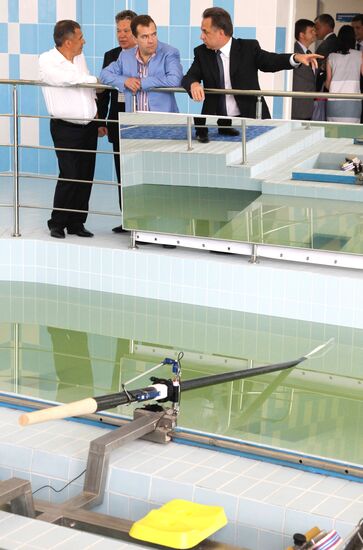 Russian President Dmitry Medvedev visits Kazan. Day 2
