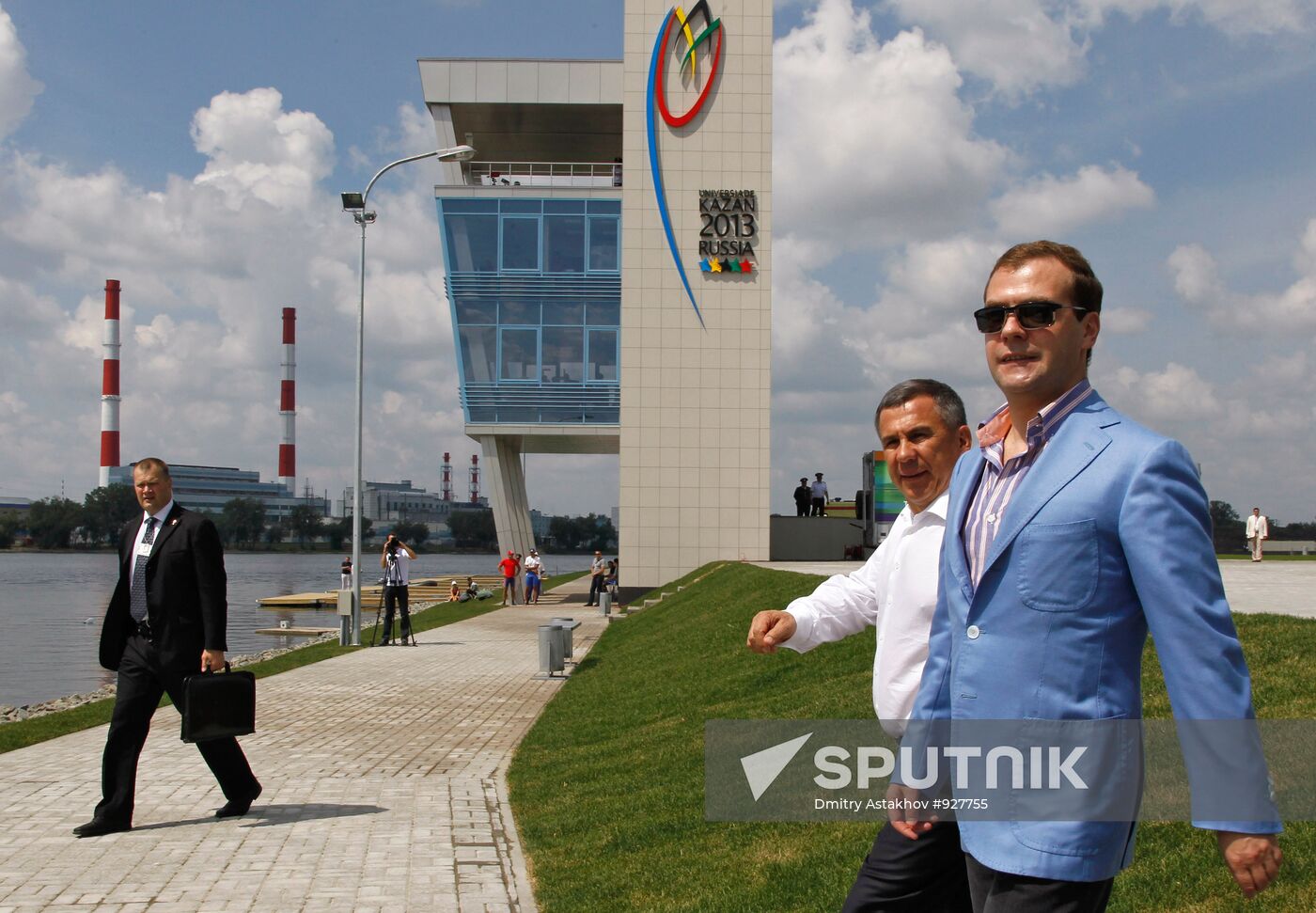 Russian President Dmitry Medvedev visits Kazan. Day 2