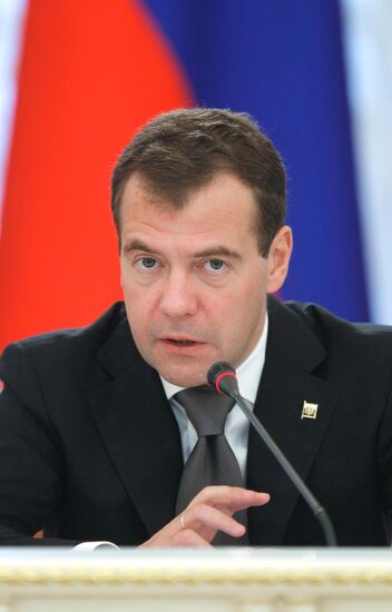 Russian President Dmitry Medvedev visits Kazan. Day 2