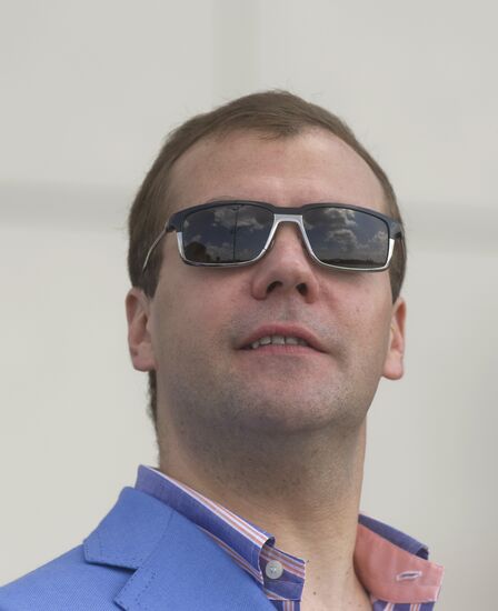 Dmitry Medvedev visits Kazan. Day 2