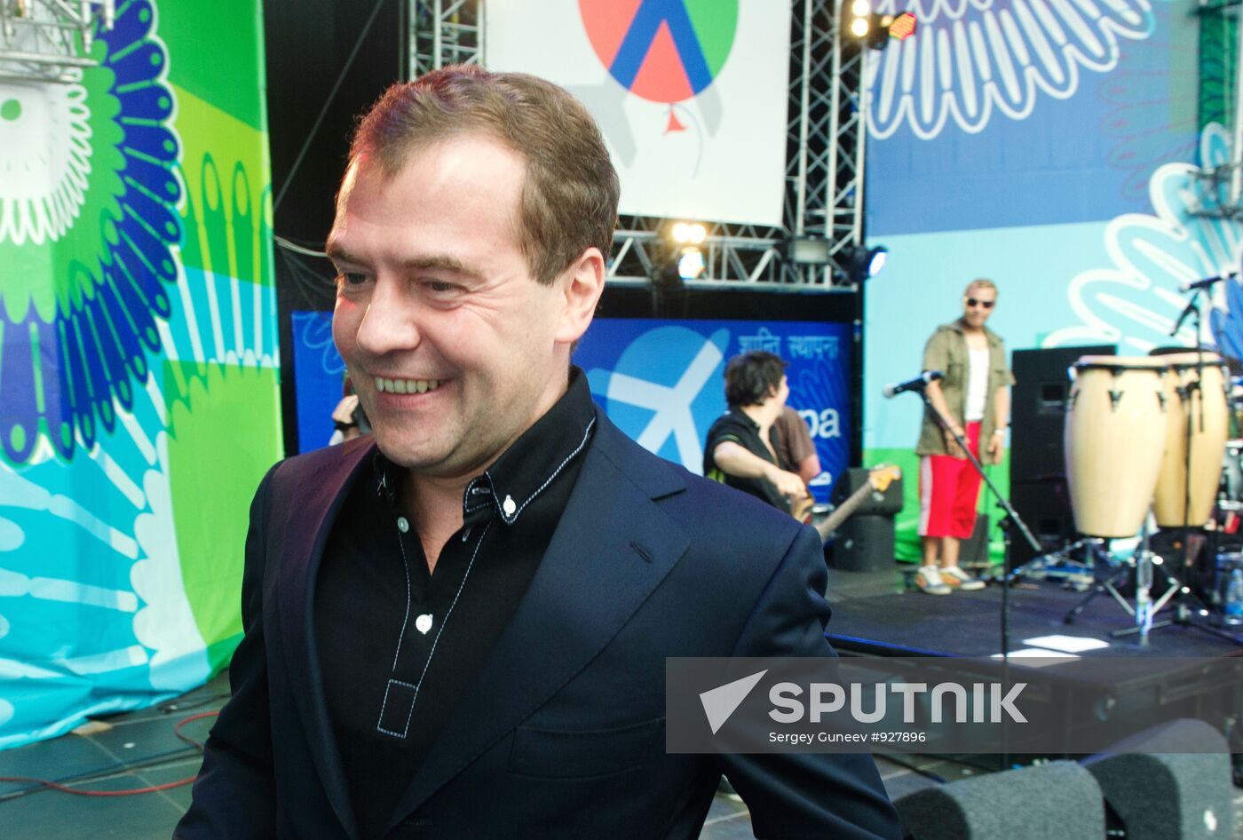 Russian President Dmitry Medvedev visits Kazan. Day 2