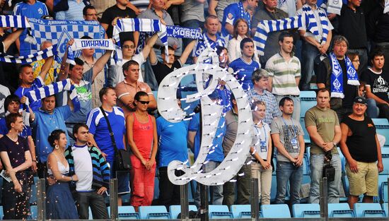 Football. RFPL. Match Dinamo - Lokomotiv