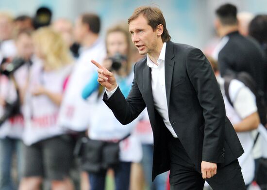 Football. RFPL. Match Dinamo - Lokomotiv