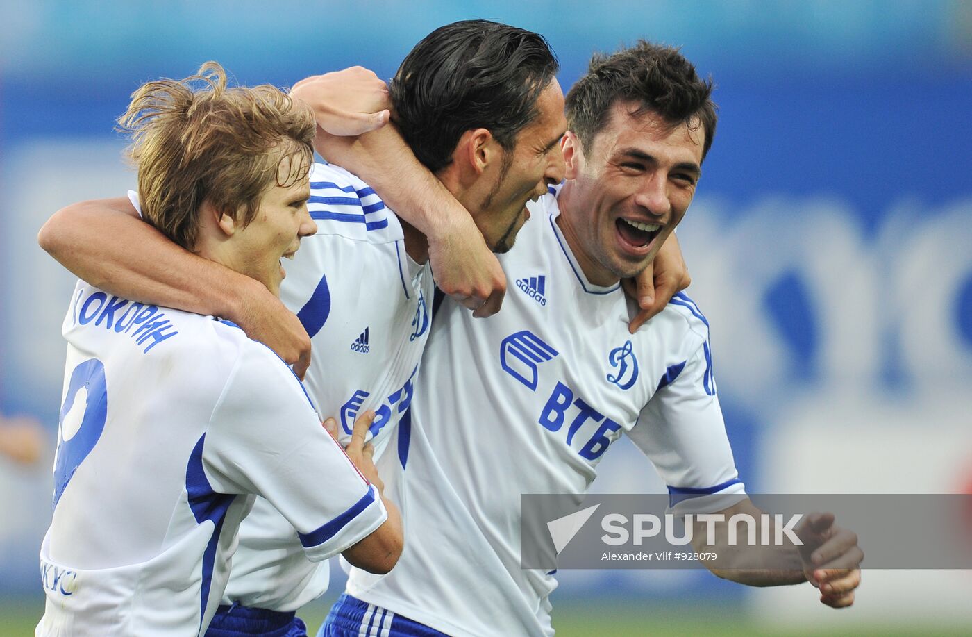 Football. RFPL. Match Dinamo - Lokomotiv