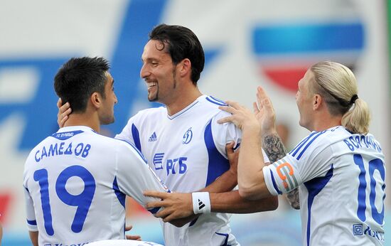 Football. RFPL. Match Dinamo - Lokomotiv