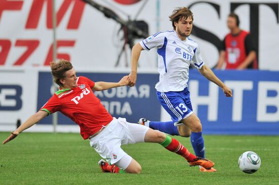 Football. RFPL. Match Dinamo - Lokomotiv