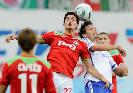 Football. RFPL. Match Dinamo - Lokomotiv