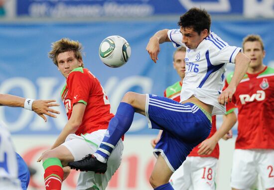 Football. RFPL. Match "Dinamo" - "Lokomotiv"