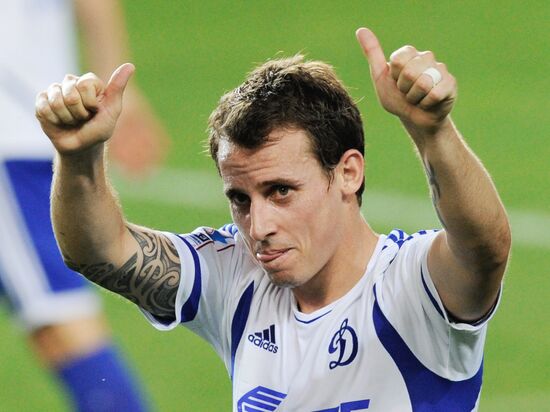 Football. RFPL. Match "Dinamo" - "Lokomotiv"
