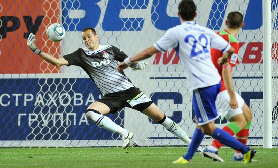 Football. RFPL. Match "Dinamo" - "Lokomotiv"