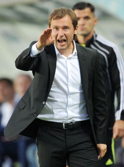 Football. RFPL. Match "Dinamo" - "Lokomotiv"