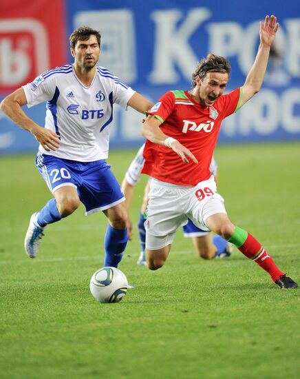 Football. RFPL. Match "Dinamo" - "Lokomotiv"