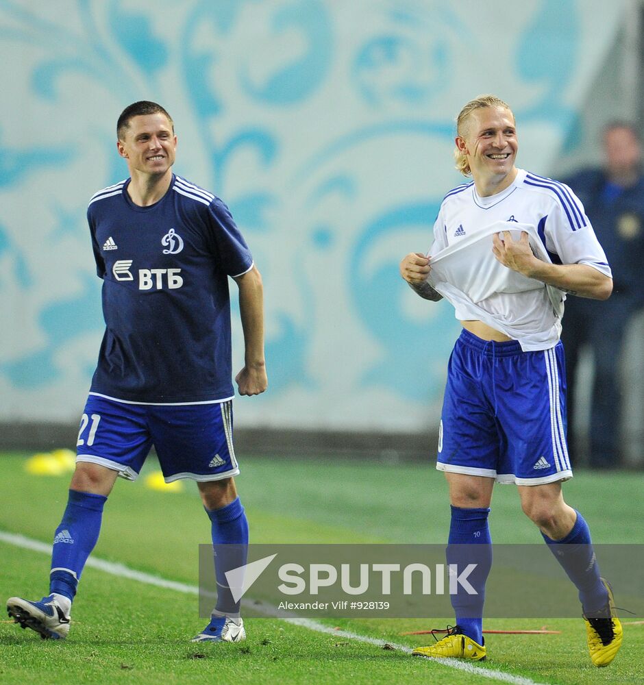 Football. RFPL. Match "Dinamo" - "Lokomotiv"