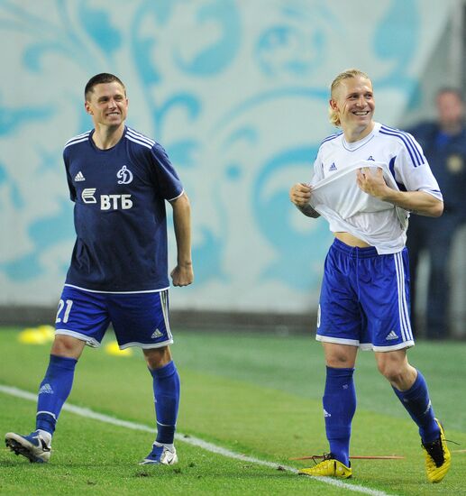Football. RFPL. Match "Dinamo" - "Lokomotiv"