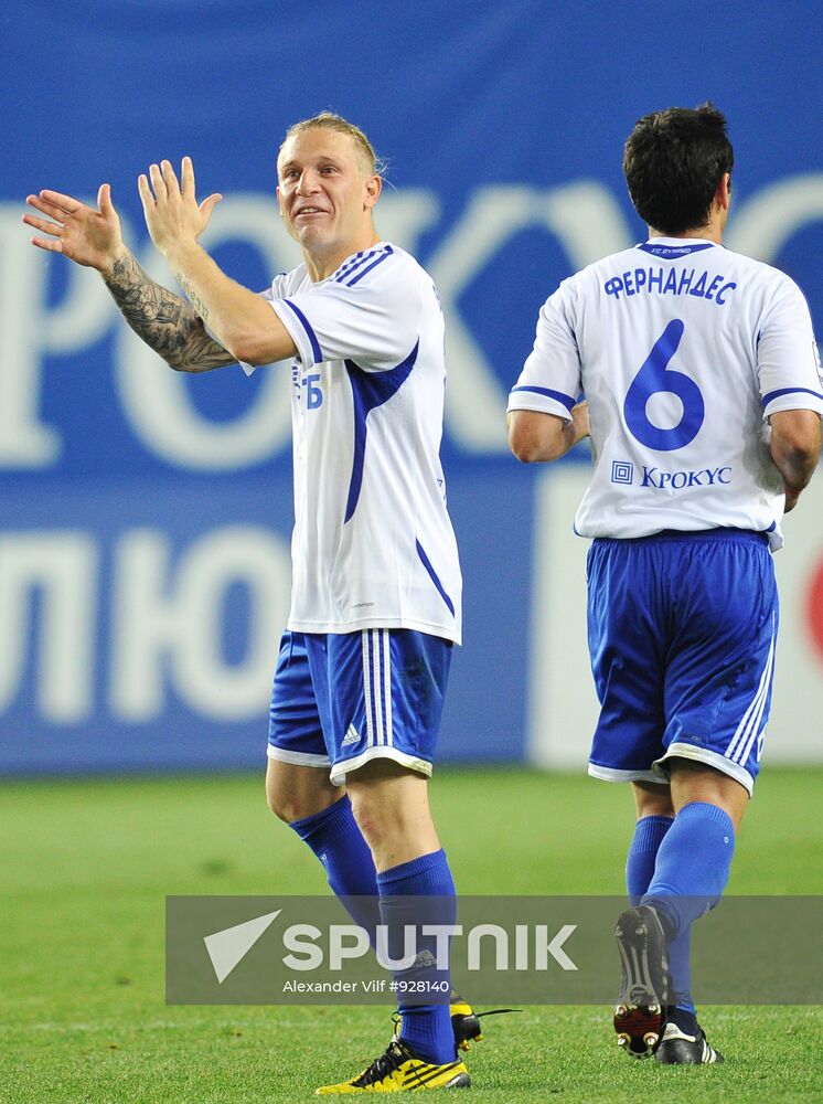 Football. RFPL. Match "Dinamo" - "Lokomotiv"