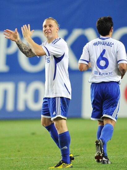 Football. RFPL. Match "Dinamo" - "Lokomotiv"
