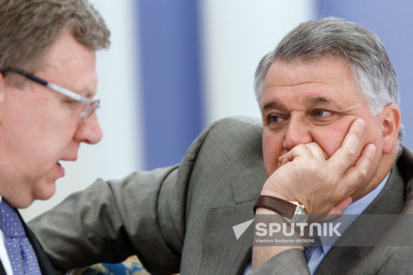 Alexei Kudrin, Mikhail Kovalchuk