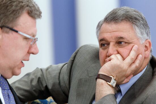 Alexei Kudrin, Mikhail Kovalchuk