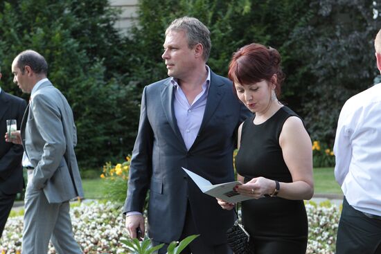 Sergei Zhigunov and his wife, Vera