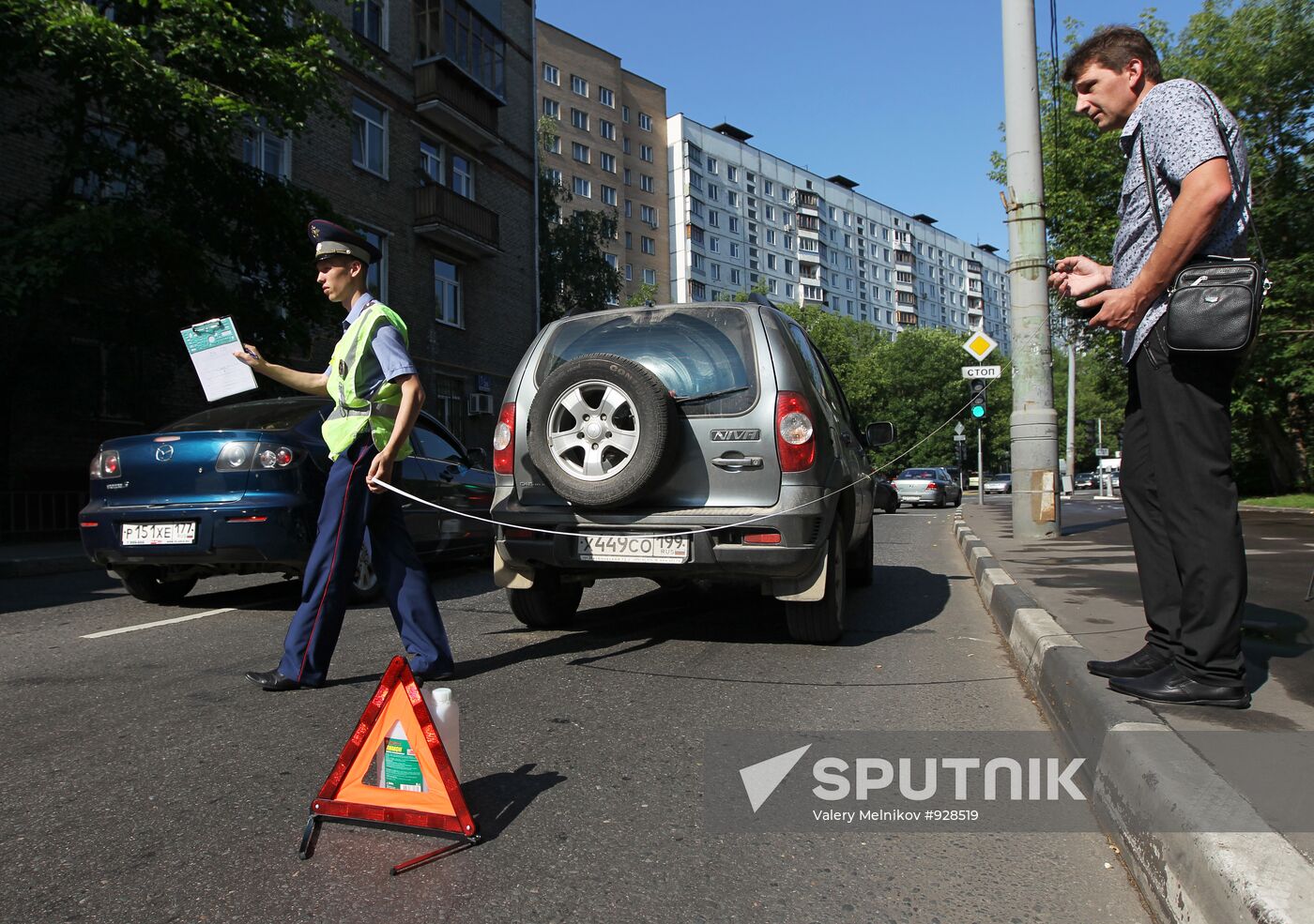 Traffic police of Moscow's Eastern Administrative District