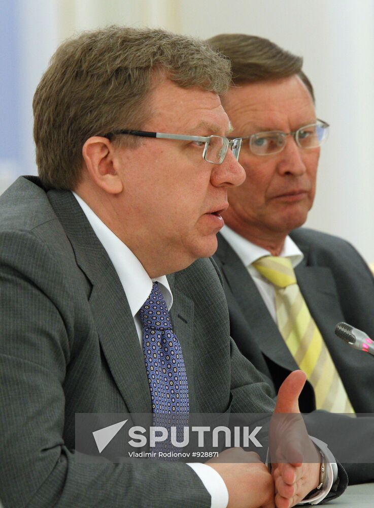 Alexei Kudrin and Sergei Ivanov
