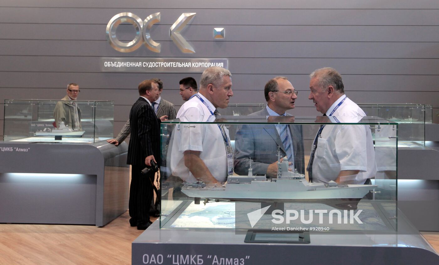 International Maritime Defence Show kicks off in St. Petersburg