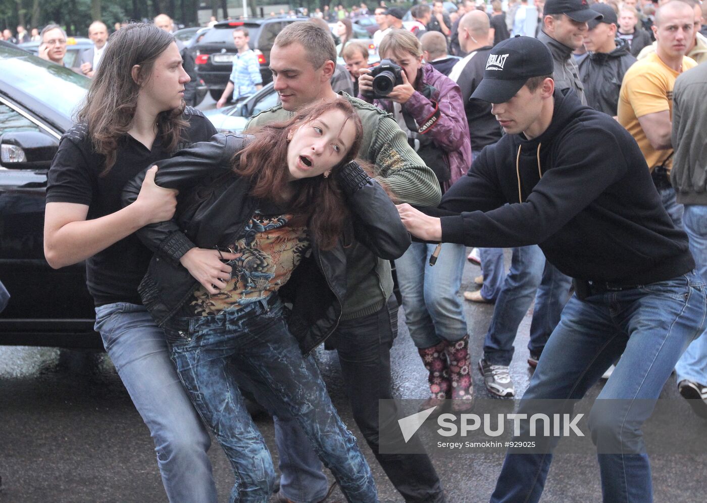 Revolution Through Social Networks movement rallies in Minsk