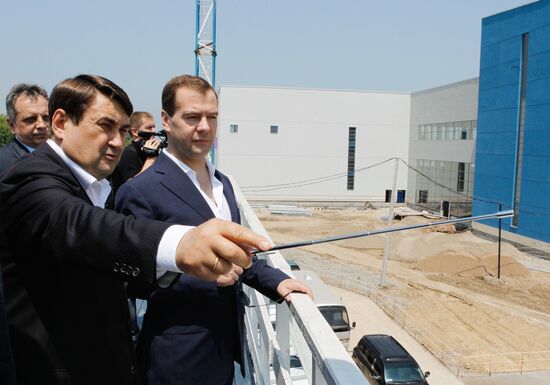 Dmitry Medvedev's working visit to Vladivostok