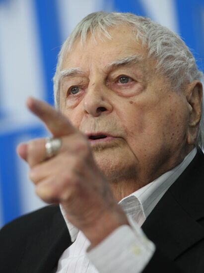 Taganka Theater Director Lubimov's news conference