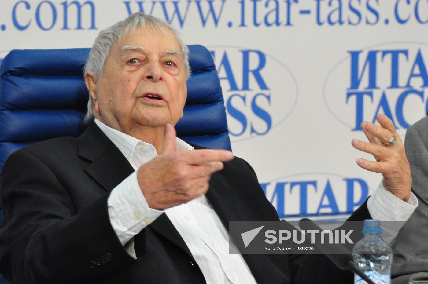Taganka Theater Director Lubimov's news conference