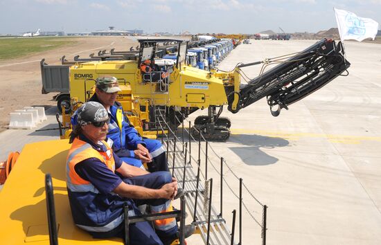 Vnukovo runway reconstruction completed