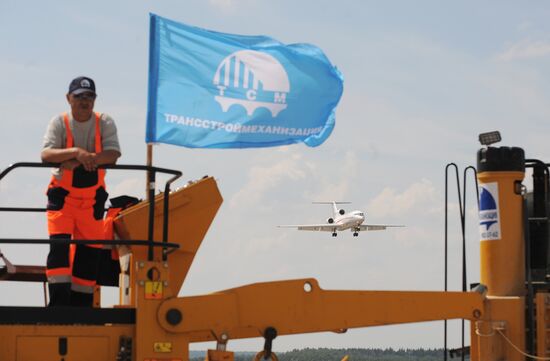Vnukovo runway reconstruction completed