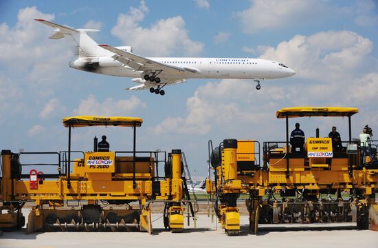Vnukovo runway reconstruction completed
