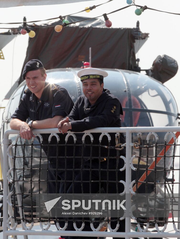 International Maritime Defense Show in St Petersburg