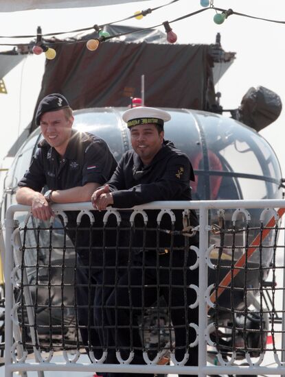 International Maritime Defense Show in St Petersburg